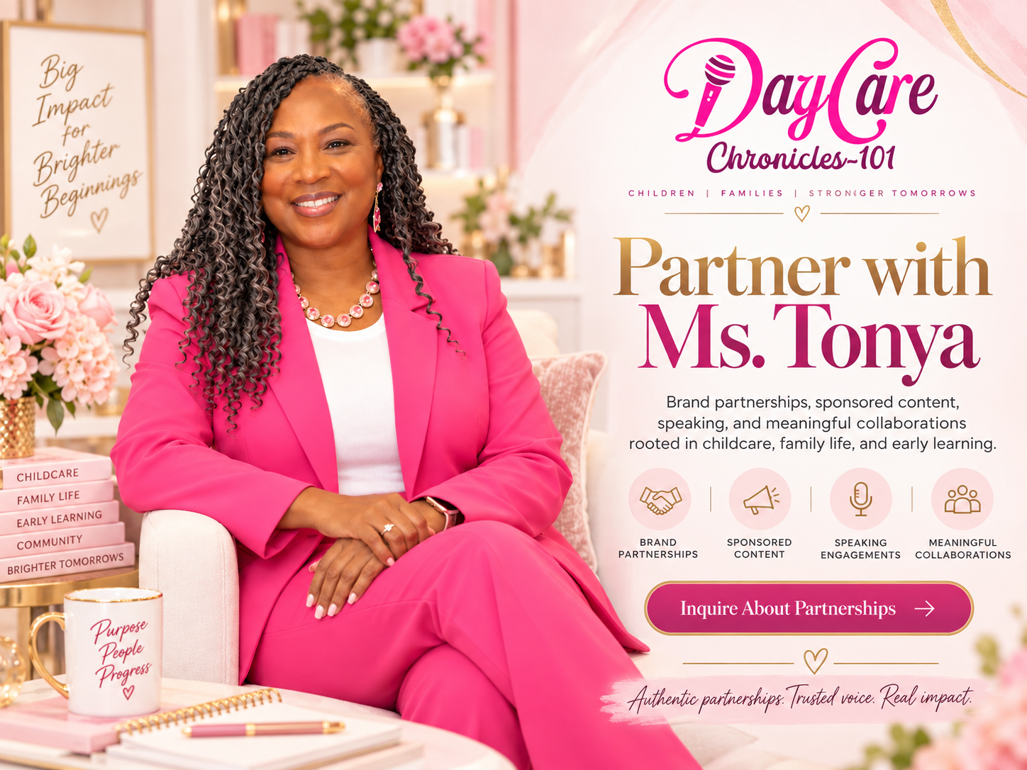 Partner with Ms. Tonya — brand partnerships and collaborations